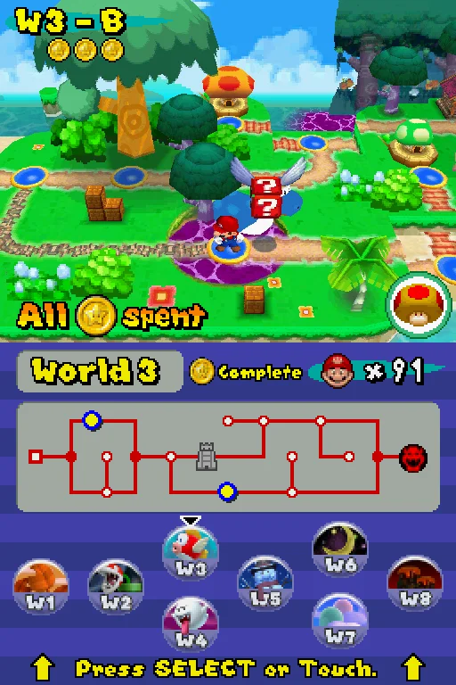 Newer Super Mario Bros DS screenshot 1