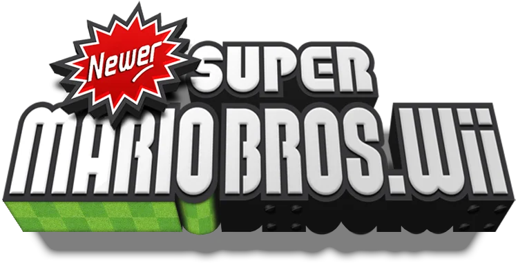 Newer Super Mario Bros Wii logo