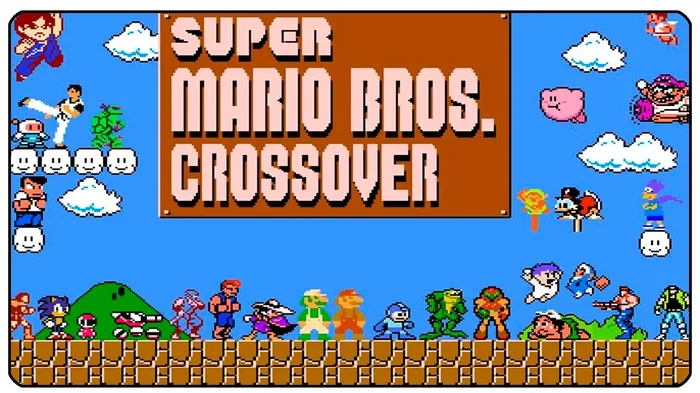 Super Mario Bros Crossover NES crossover characters