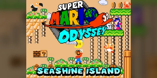 Super Mario Odyssey 2D screenshot 2