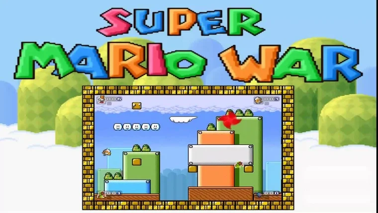 Super Mario War multiplayer battle game