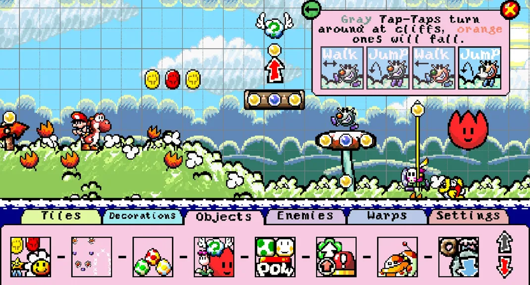 Yoshis Fabrication Station screenshot 1